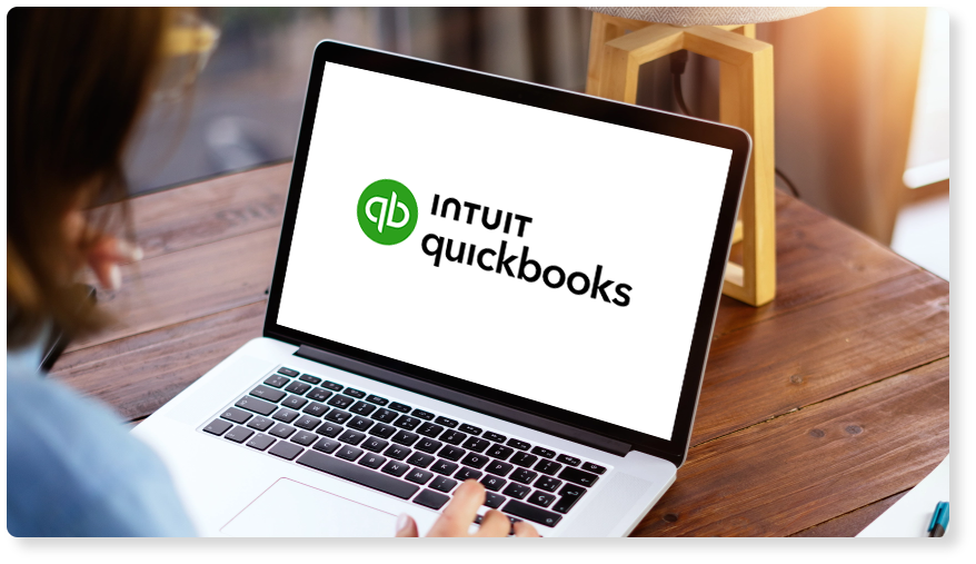 Intuit QuickBooks laptop