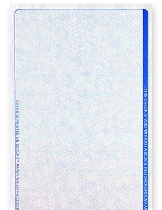 Blank Check Stock